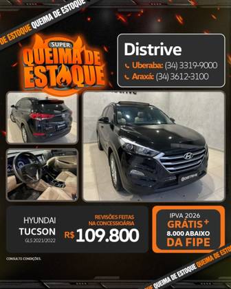 HYUNDAI TUCSON 1.6 16V T-GDI GASOLINA GLS ECOSHIFT